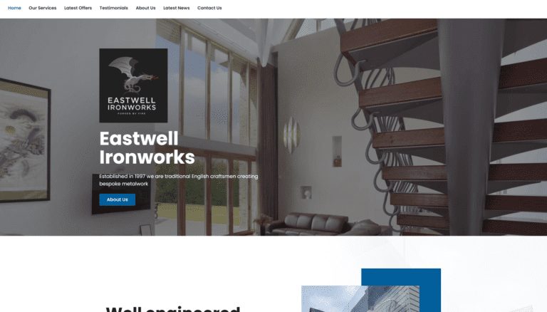 Eastwell Ironworks - Our new website